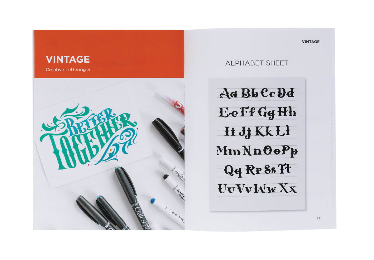 Manuscript Class Teach Yourself Lettering Kit