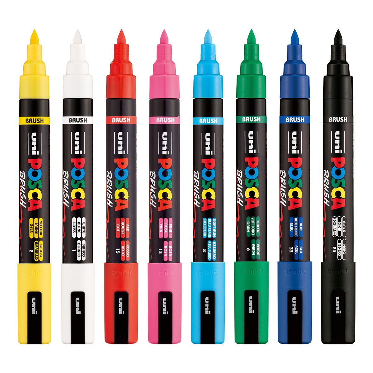 Posca Markers Medium Brush (PC-5BR)