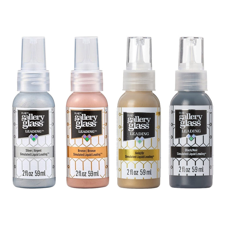 Plaid Gallery Glass Liquid Leading Paints