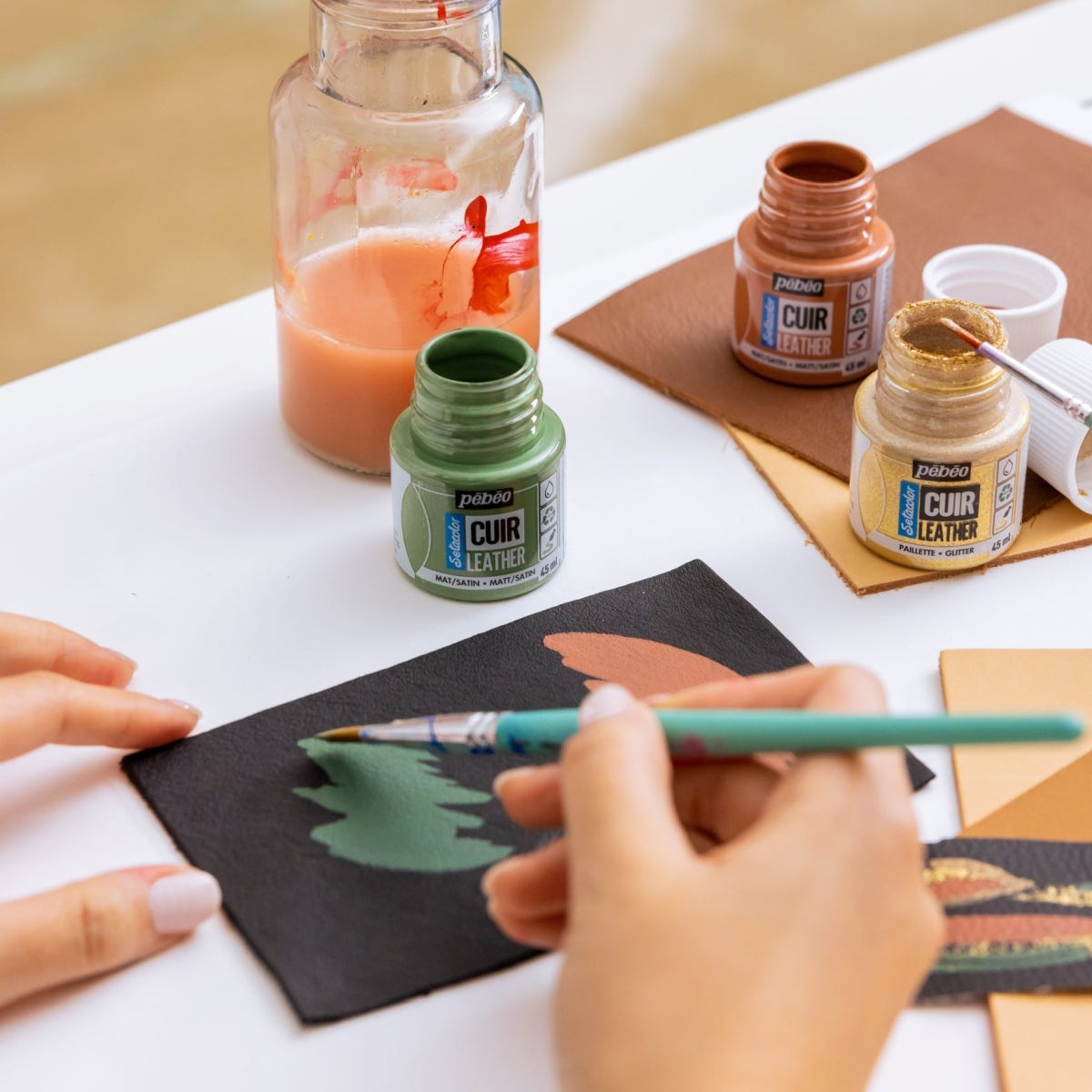 Pebeo Setacolor Leather Paints 45ml