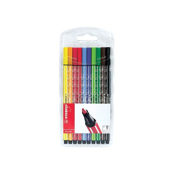 STABILO Pen 68 Assorted Set 10