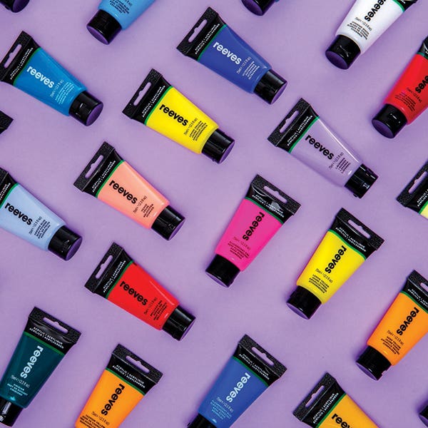 Reeves Acrylic Paints 75ml