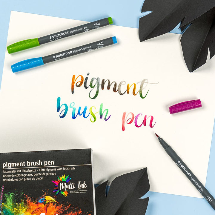 STAEDTLER Pigment Arts Brush Pen Sets