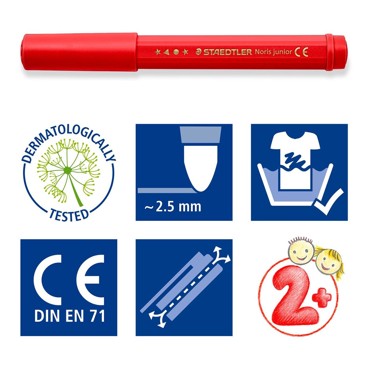 STAEDTLER Noris Junior Felt Tip Marker Sets