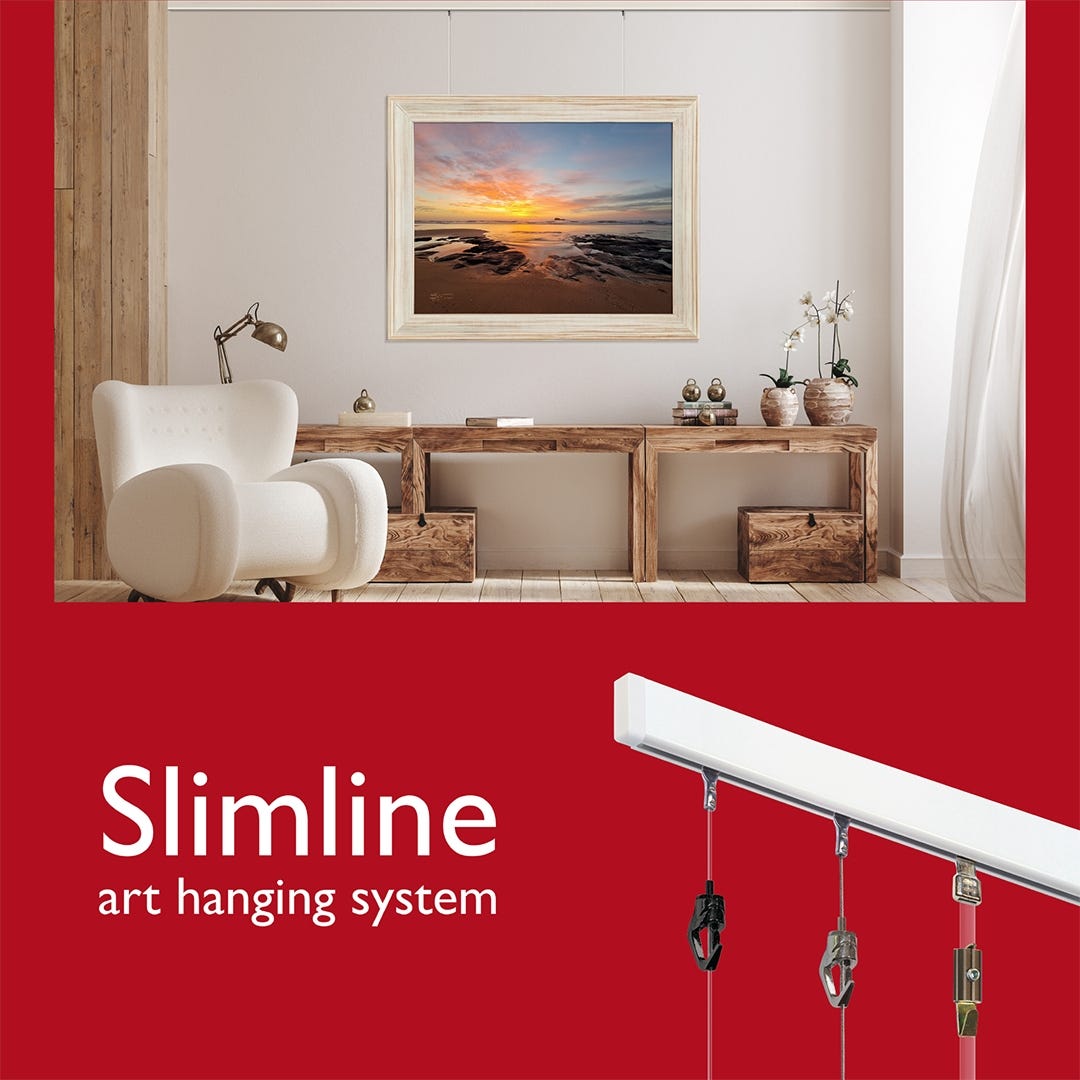 Slimline Art Hanging System Wall Anchor