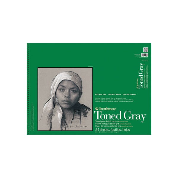 Strathmore Series 400 Wire Bound Toned Sketch Pads