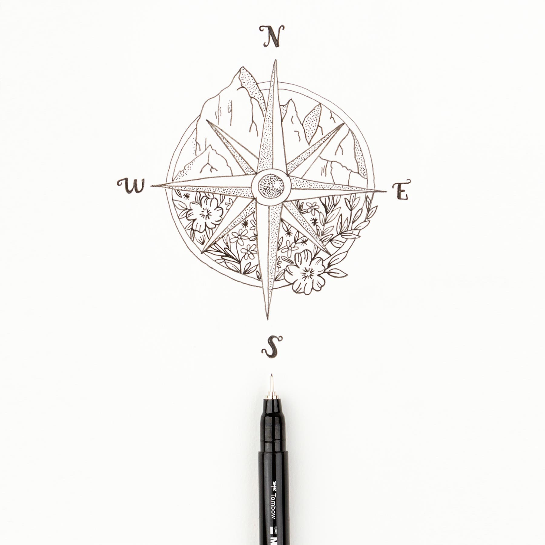 Tombow Mono Drawing Pens