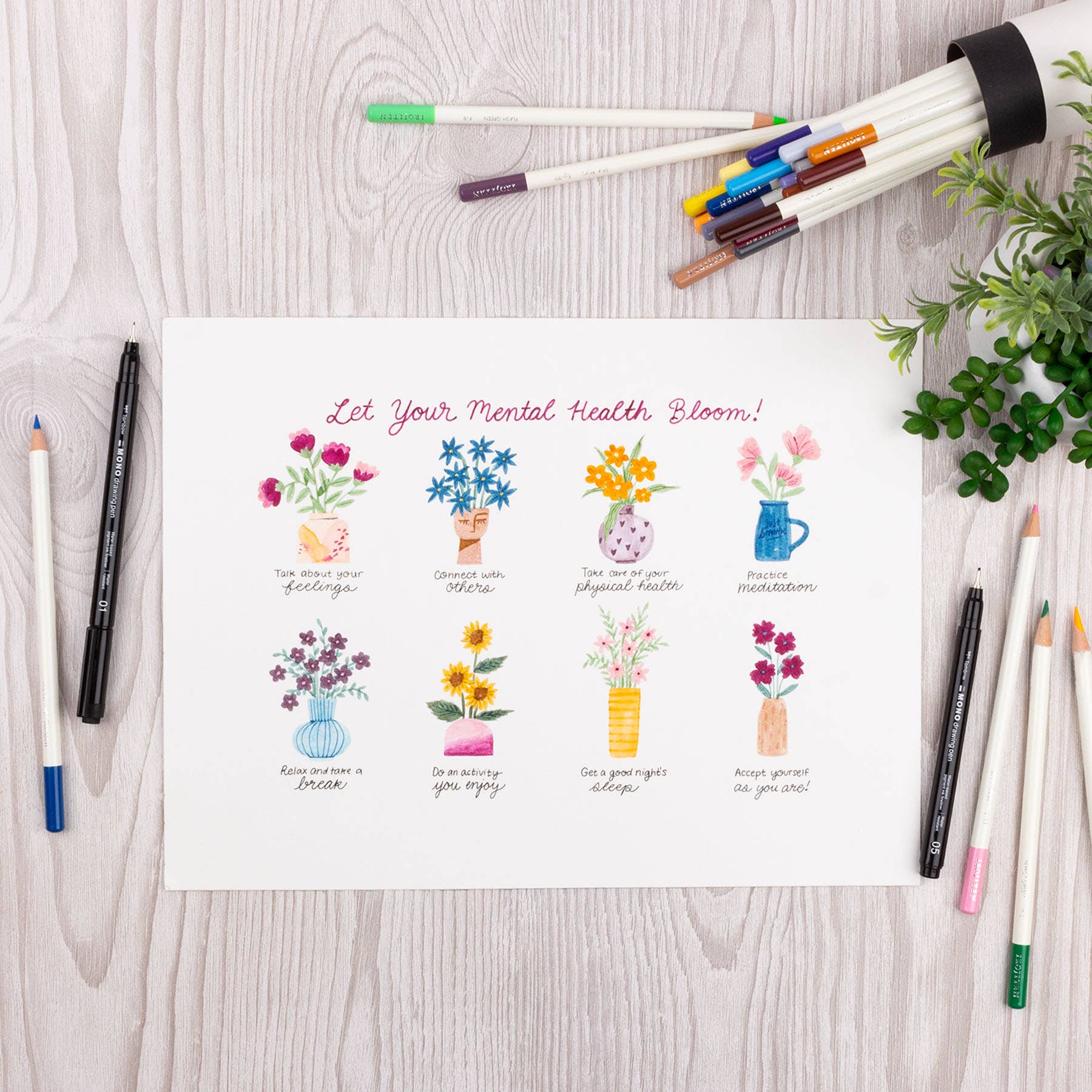 Tombow Mono Drawing Pens
