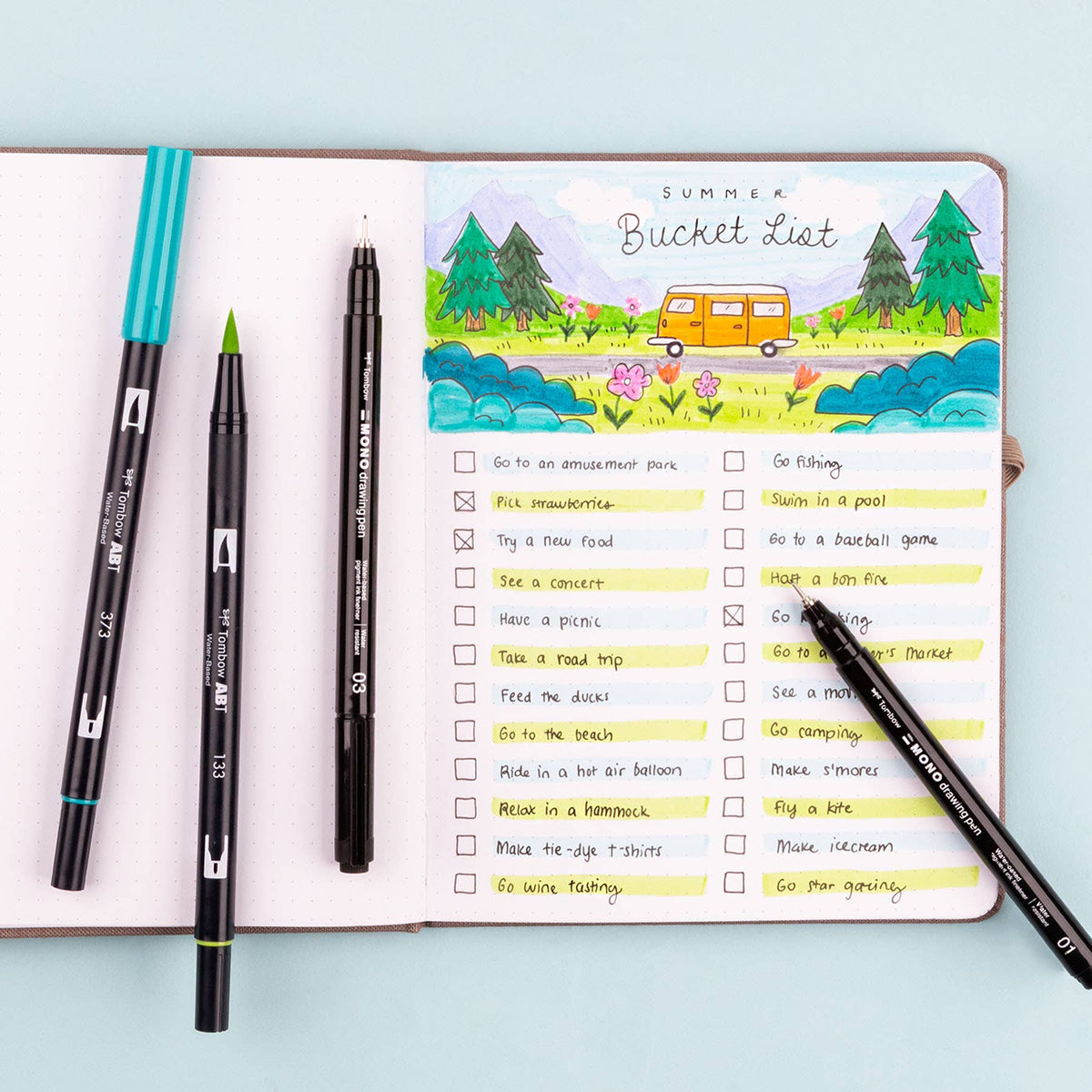 Tombow Mono Drawing Pens