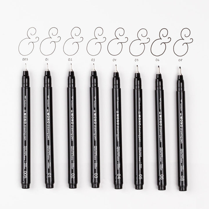 Tombow Mono Drawing Pens