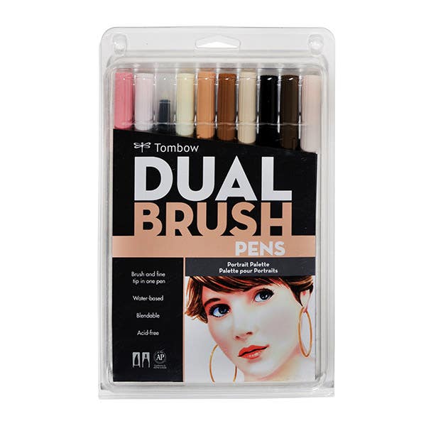 Tombow Dual Brush Pen Sets of 10