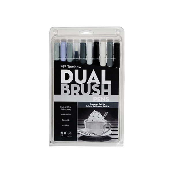 Tombow Dual Brush Pen Sets of 10