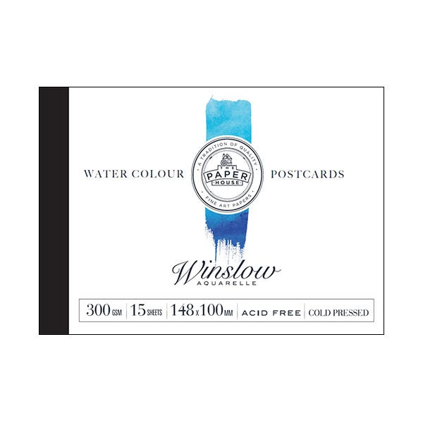 The Paper House Winslow Watercolour Postcards