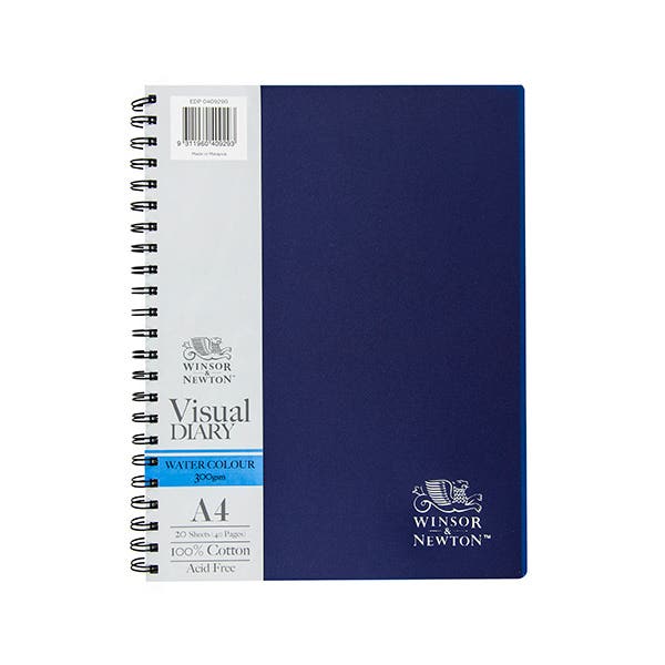Winsor & Newton Double Wire Watercolour Visual Diaries