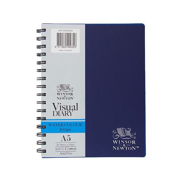Winsor & Newton Double Wire Watercolour Visual Diaries