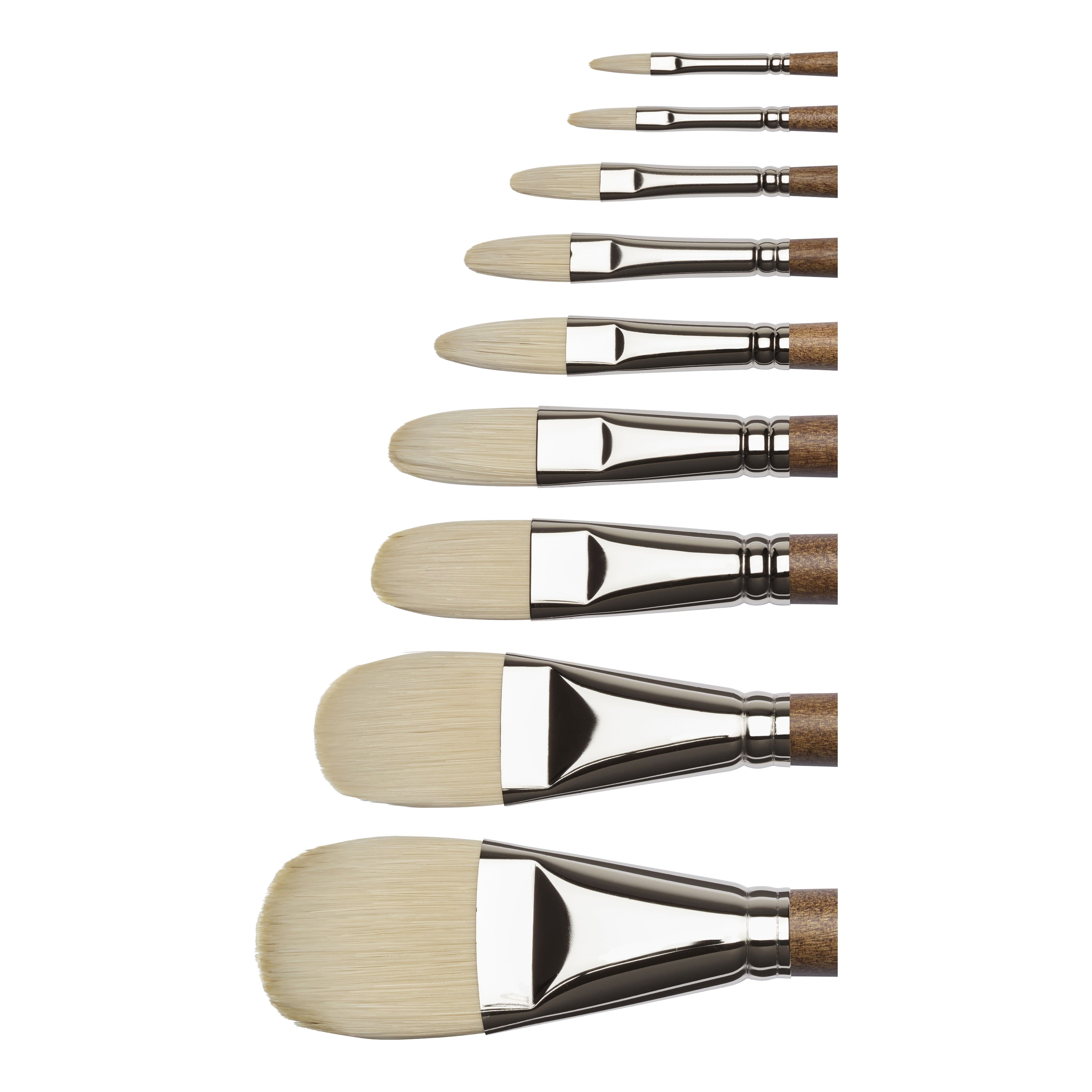 Winsor & Newton Artists' Oil Synthetic Hog Filbert Brushes