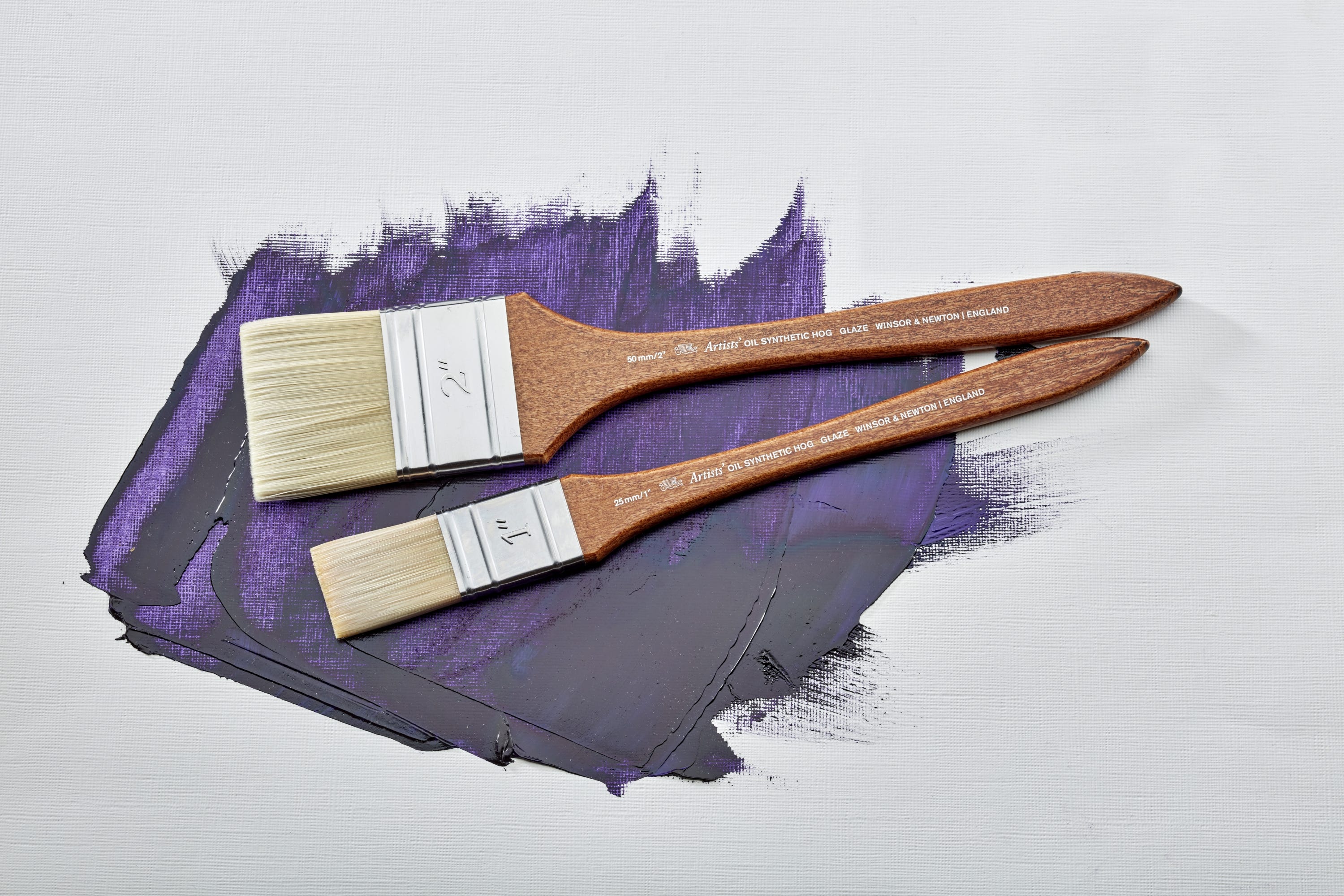 Winsor & Newton Artists' Oil Synthetic Hog Glaze Brushes