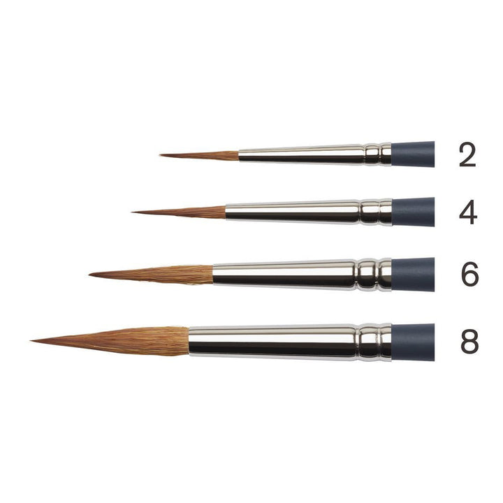 Winsor & Newton Professional Watercolour Synthetic Sable Pointed Round Brushes