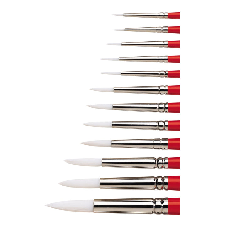 Winsor & Newton University 233 Synthetic Short Handle Round Brushes