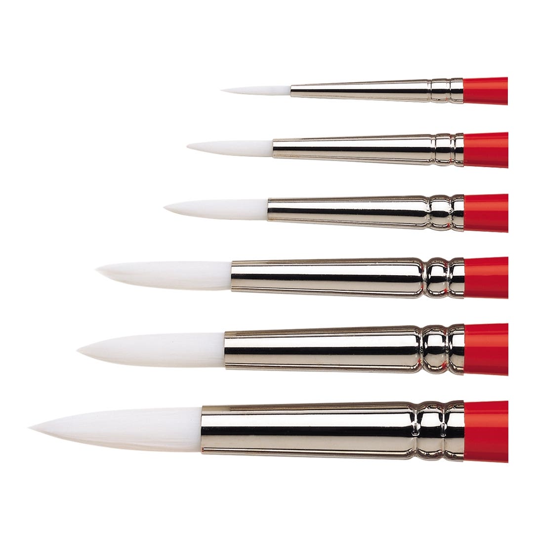 Winsor & Newton University 235 Synthetic Long Handle Round Brushes