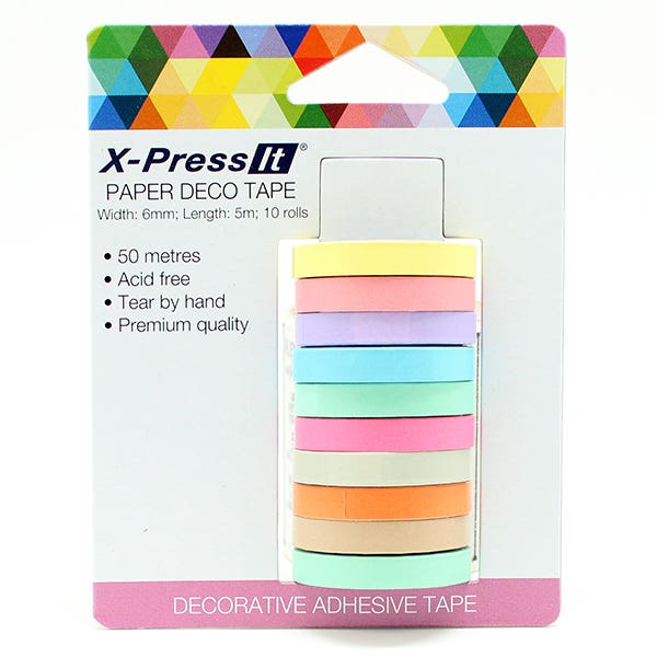 X-Press It Paper Deco Tape Pack