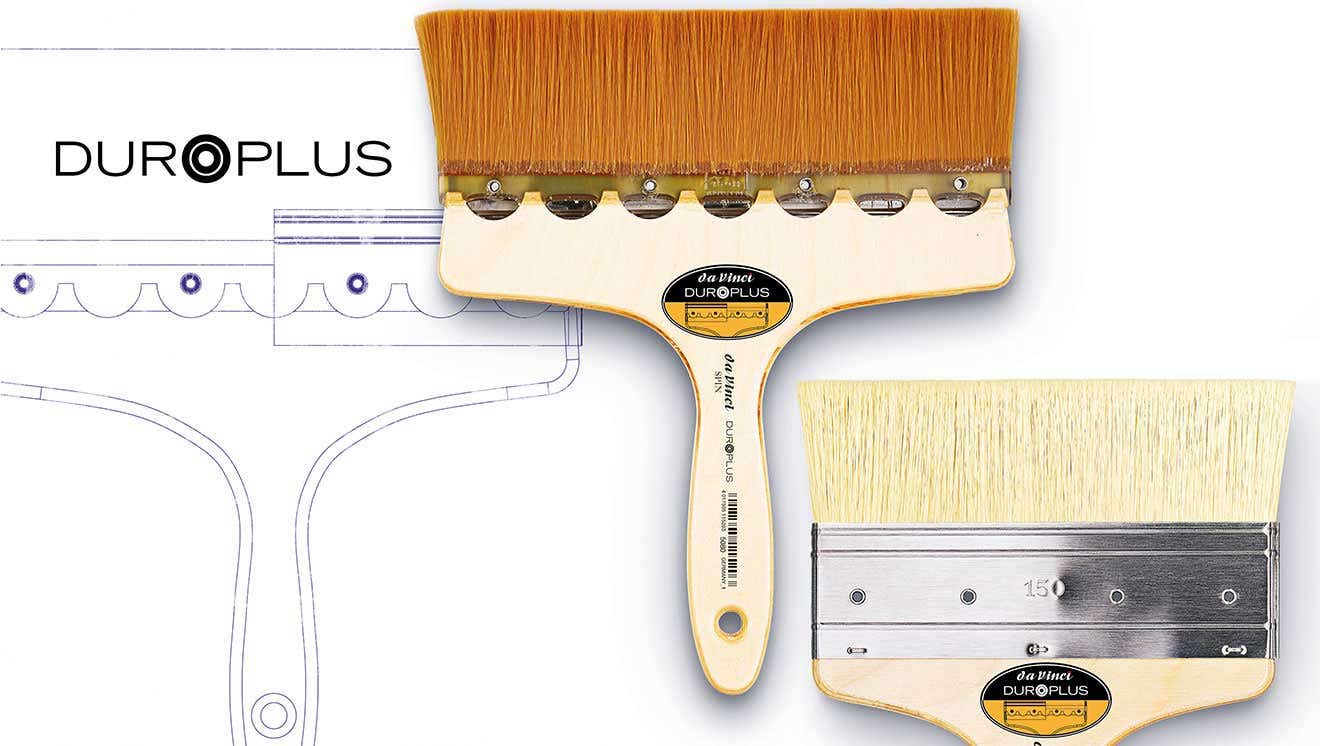 Da Vinci Synthetic Bristle 2429 Mottler Brushes