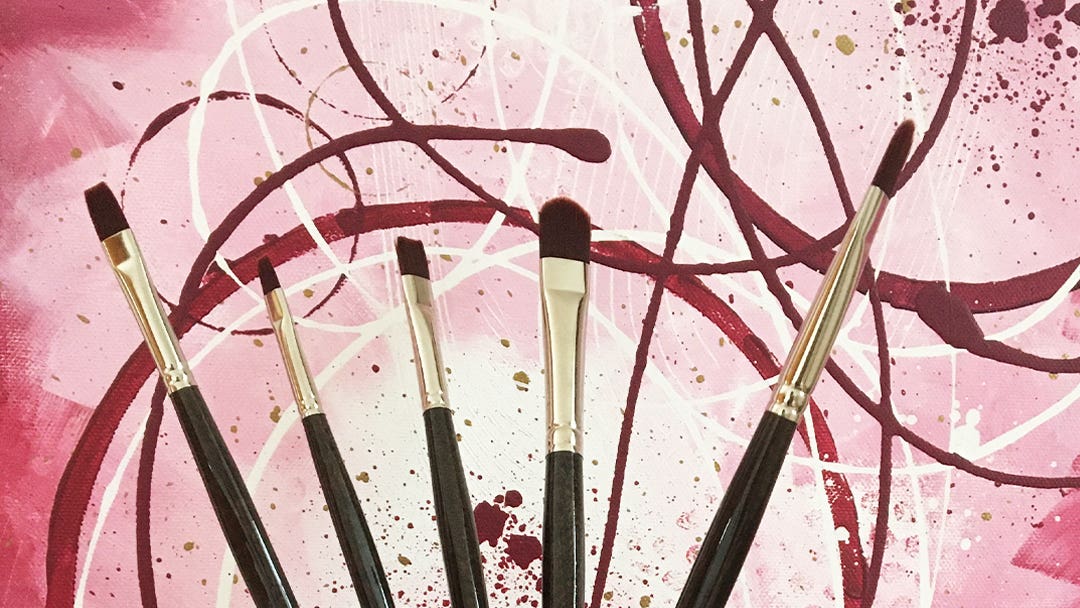 Da Vinci Top Acryl 7185 Synthetic Flat Brushes
